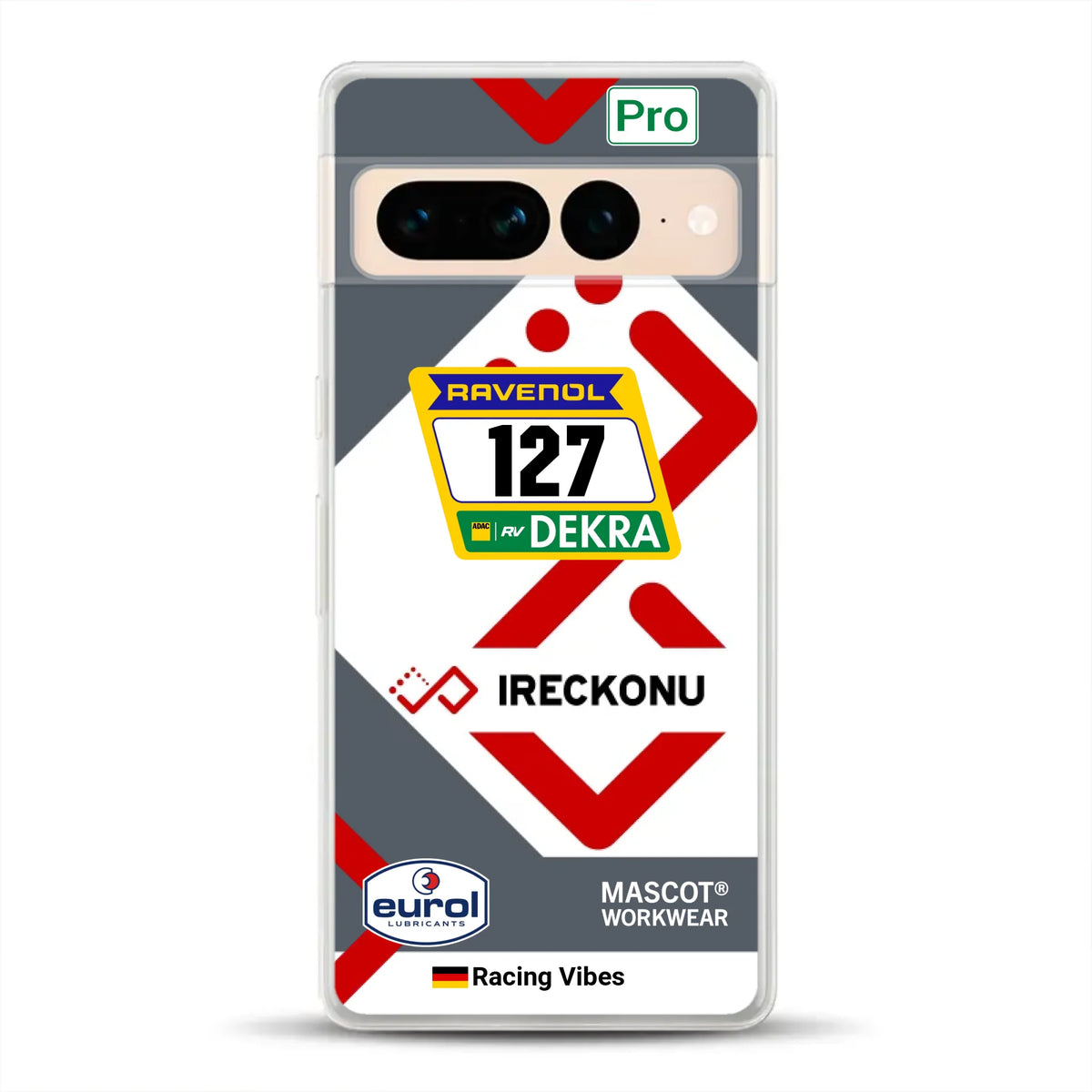 911 GT3 Ireckonu Tom Coronel NLS Livery - Custom phone case for Google