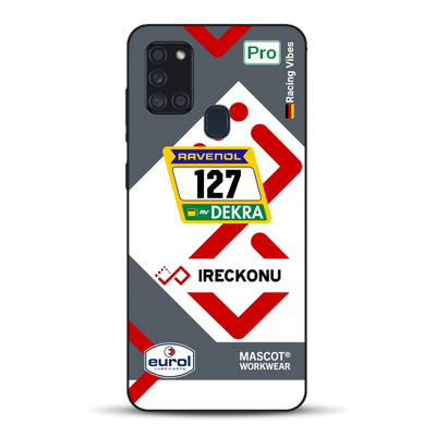 911 GT3 Ireckonu Tom Coronel NLS Livery - Custodia per cellulare personalizzata per Samsung