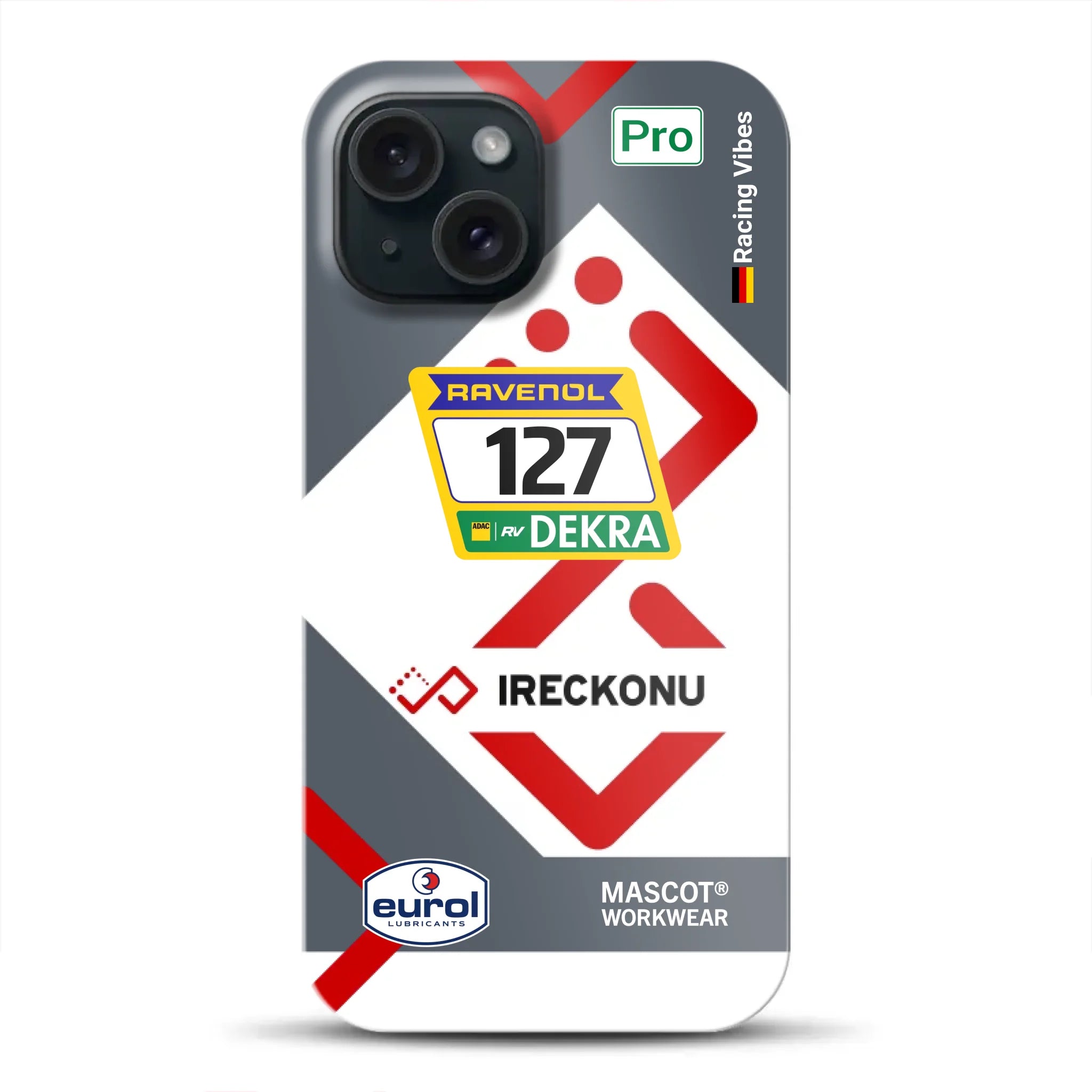 911 GT3 Ireckonu Tom Coronel NLS Livery – Personnalisé Premium Case pour iPhone