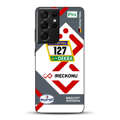 911 GT3 Ireckonu Tom Coronel NLS Livery - Custodia per cellulare personalizzata per Samsung