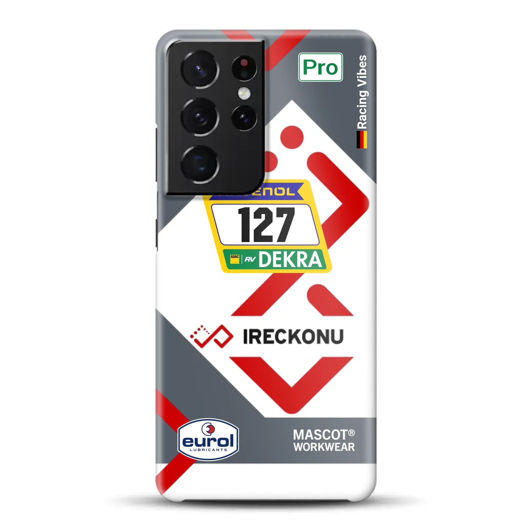 911 GT3 Ireckonu Tom Coronel NLS Livery - Individuelle Hardcase Hülle für Samsung