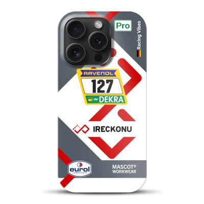 911 GT3 Ireckonu Tom Coronel NLS Livery -  Hard case pour iPhone