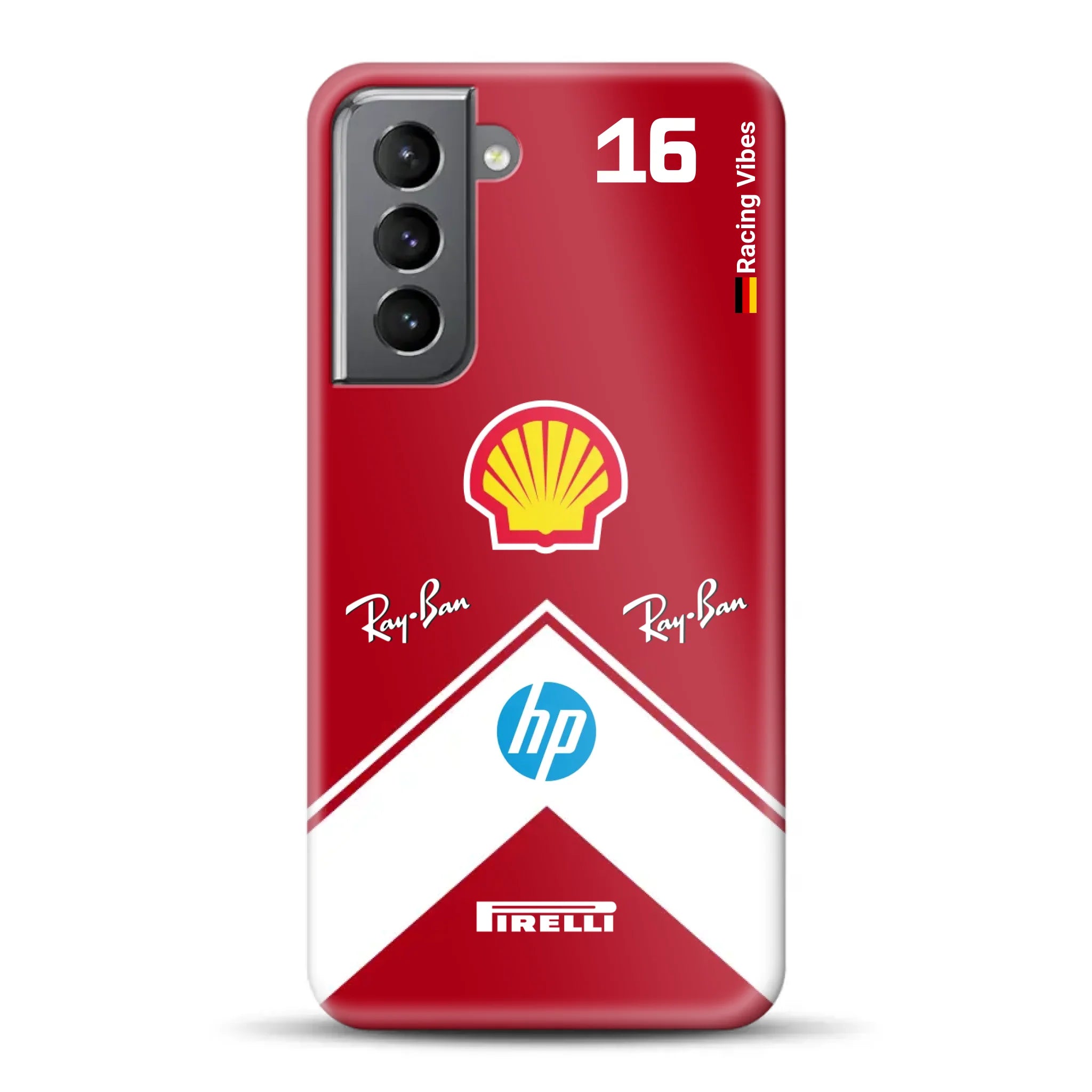 Ferrari F1 2025 SF-25 Livery - Individuelle Hardcase Hülle für Samsung