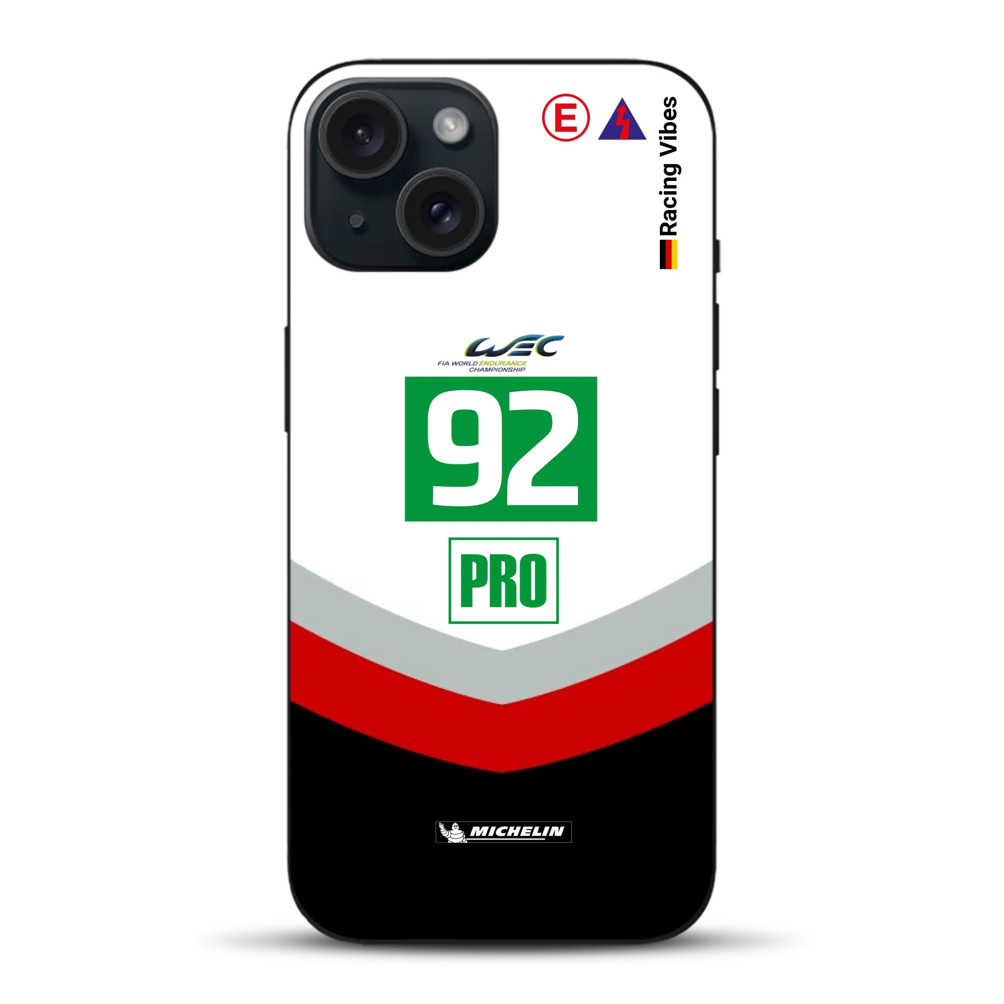 911 RSR 2017 Livery - Custodia per cellulare personalizzata per iPhone