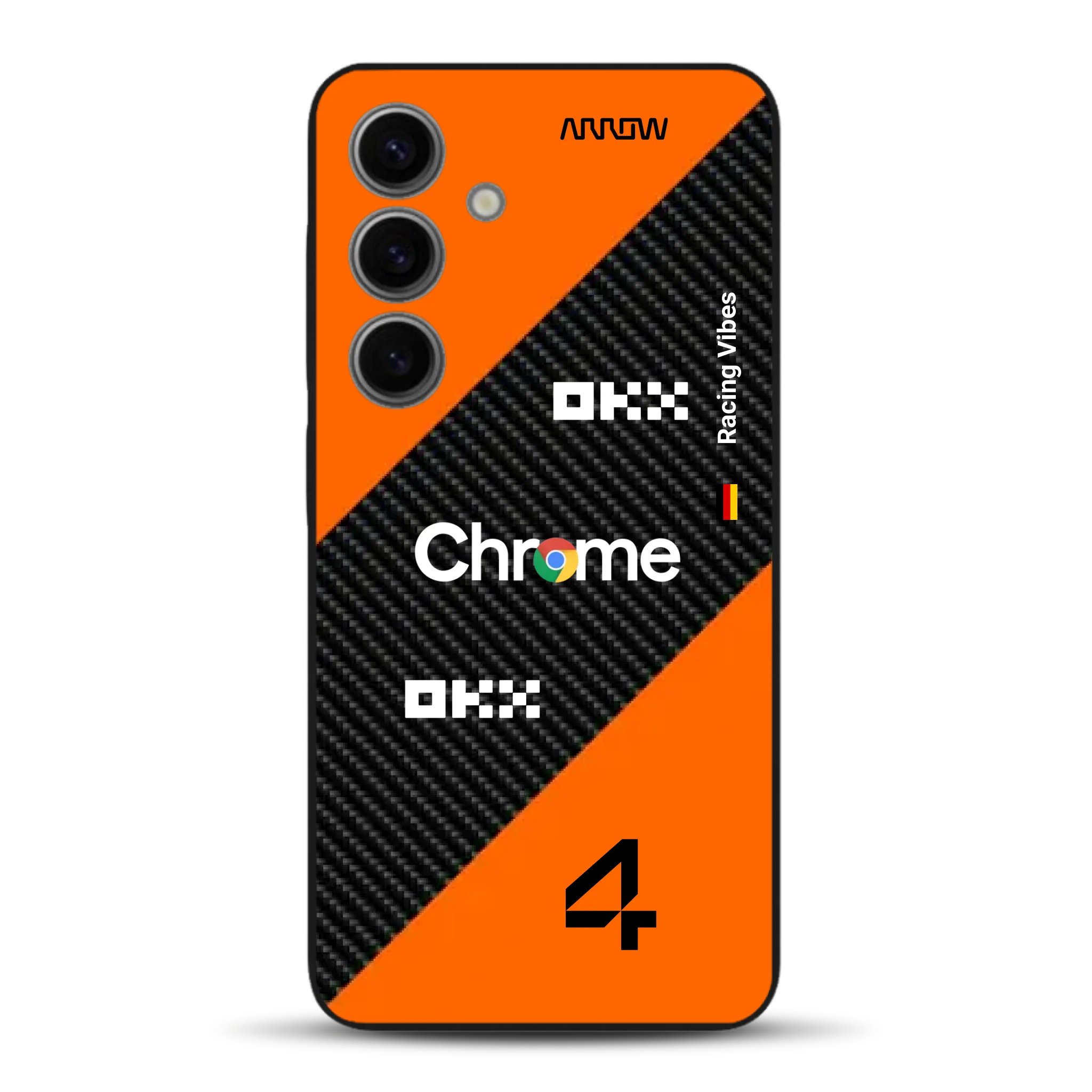 McL F1 2025 MCL39 Livery - Individuelle Handyhülle für Samsung