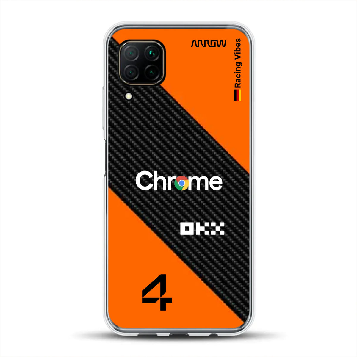 McL F1 2025 MCL39 Livery - Custodia per cellulare personalizzata per Huawei