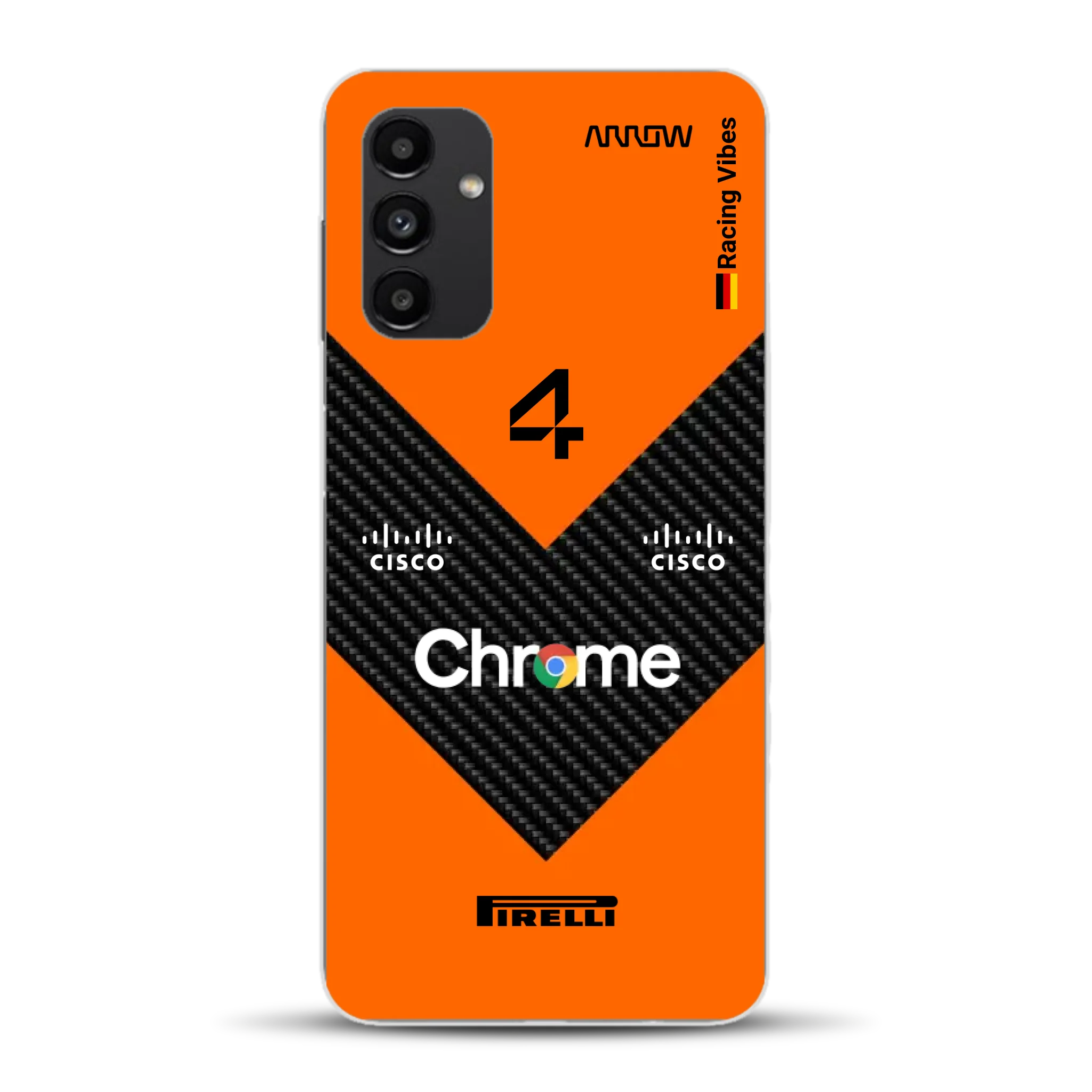 McL F1 2025 MCL39 Livery - Individuelle Handyhülle für Samsung