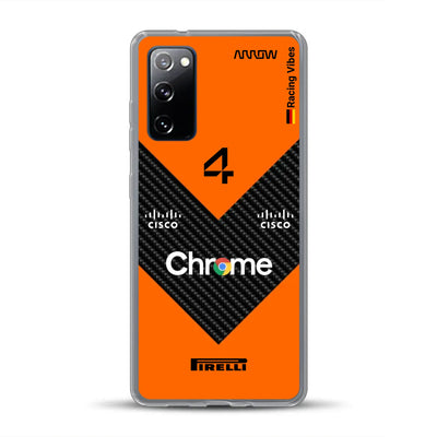 McL F1 2025 MCL39 Livery - Custodia per cellulare personalizzata per Samsung