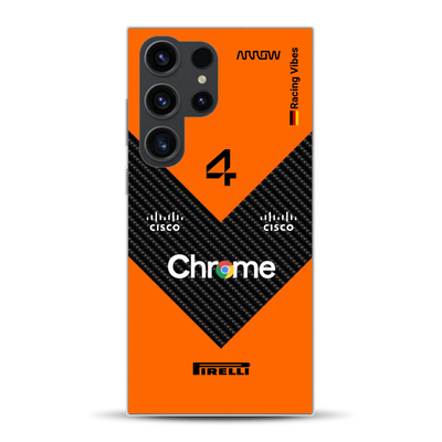 McL F1 2025 MCL39 Livery - Custodia per cellulare personalizzata per Samsung