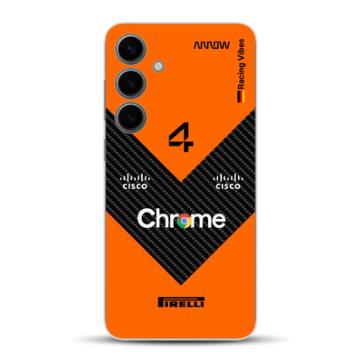 McL F1 2025 MCL39 Livery - Custodia per cellulare personalizzata per Samsung