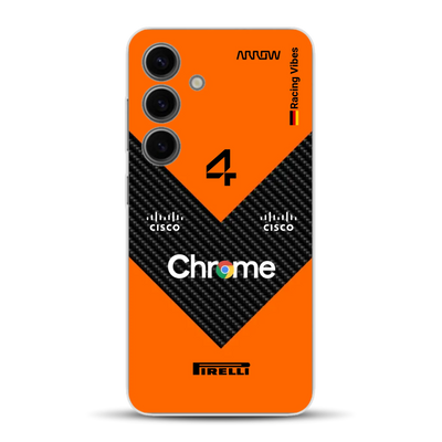 McL F1 2025 MCL39 Livery - Custodia per cellulare personalizzata per Samsung