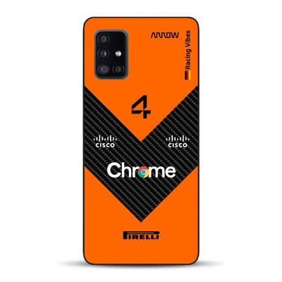 McL F1 2025 MCL39 Livery - Custodia per cellulare personalizzata per Samsung