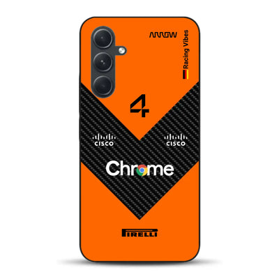 McL F1 2025 MCL39 Livery - Custodia per cellulare personalizzata per Samsung