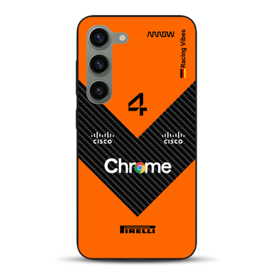 McL F1 2025 MCL39 Livery - Custodia per cellulare personalizzata per Samsung