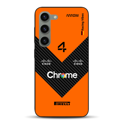 McL F1 2025 MCL39 Livery - Individuelle Handyhülle für Samsung