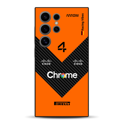 McL F1 2025 MCL39 Livery - Custodia per cellulare personalizzata per Samsung