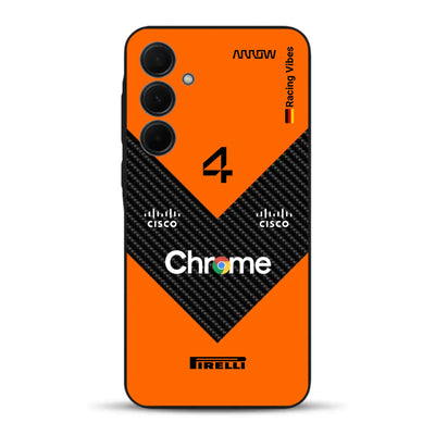 McL F1 2025 MCL39 Livery - Custodia per cellulare personalizzata per Samsung