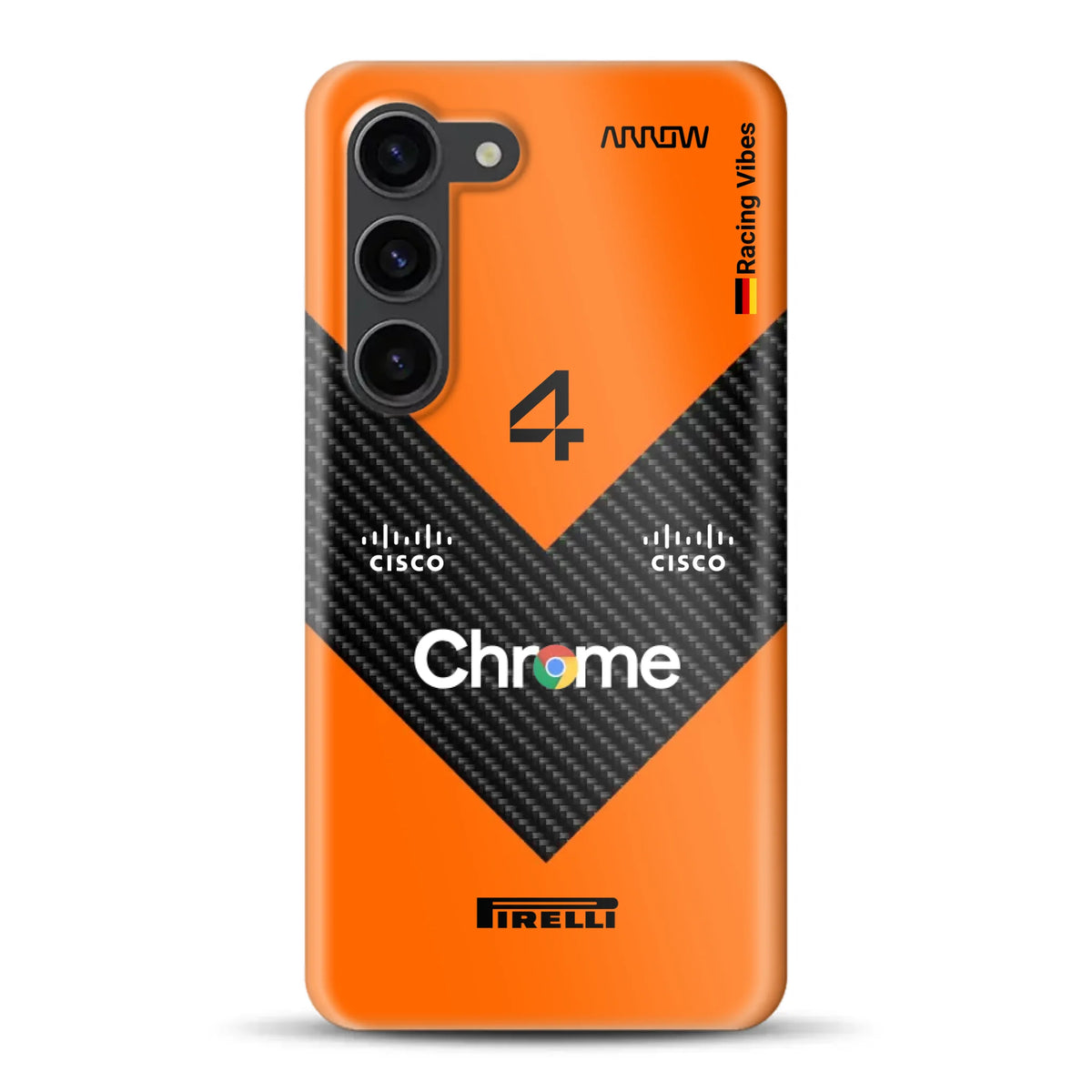 McL F1 2025 MCL39 Livery - Individuelle Hardcase Hülle für Samsung