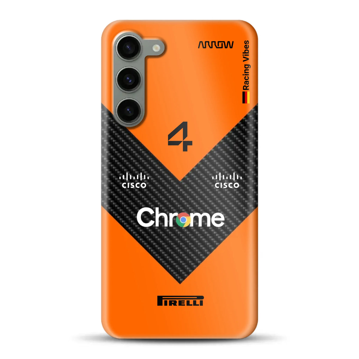 McL F1 2025 MCL39 Livery - Individuelle Hardcase Hülle für Samsung