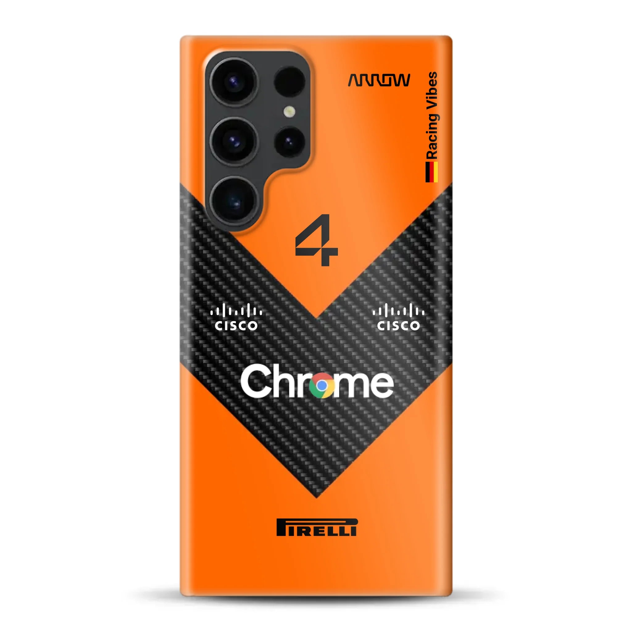 McL F1 2025 MCL39 Livery -  Custodia rigida per Samsung