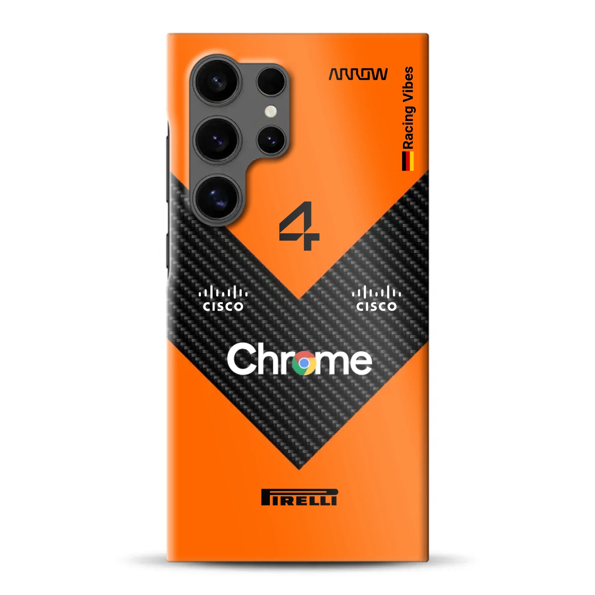 McL F1 2025 MCL39 Livery -  Custodia rigida per Samsung