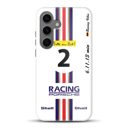 956K #2 Bellof Rekordrunde Nordschleife 1983 Livery – Custodia premium personalizzata per Samsung