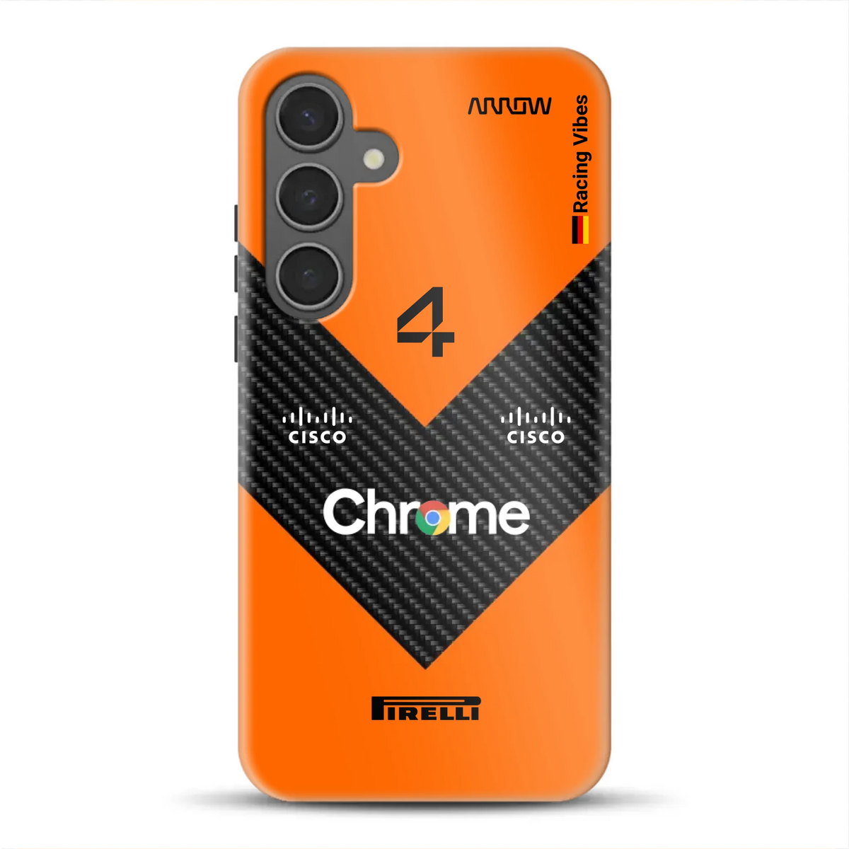 McL F1 2025 MCL39 Livery - Individuelle Premium Hülle für Samsung