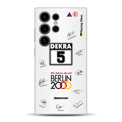 190E DTM 1992 Berlin 2000 Ellen Lohr Livery - Custodia per cellulare personalizzata per Samsung