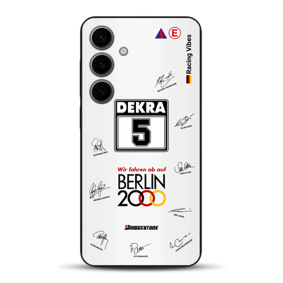 190E DTM 1992 Berlin 2000 Ellen Lohr Livery - Custodia per cellulare personalizzata per Samsung