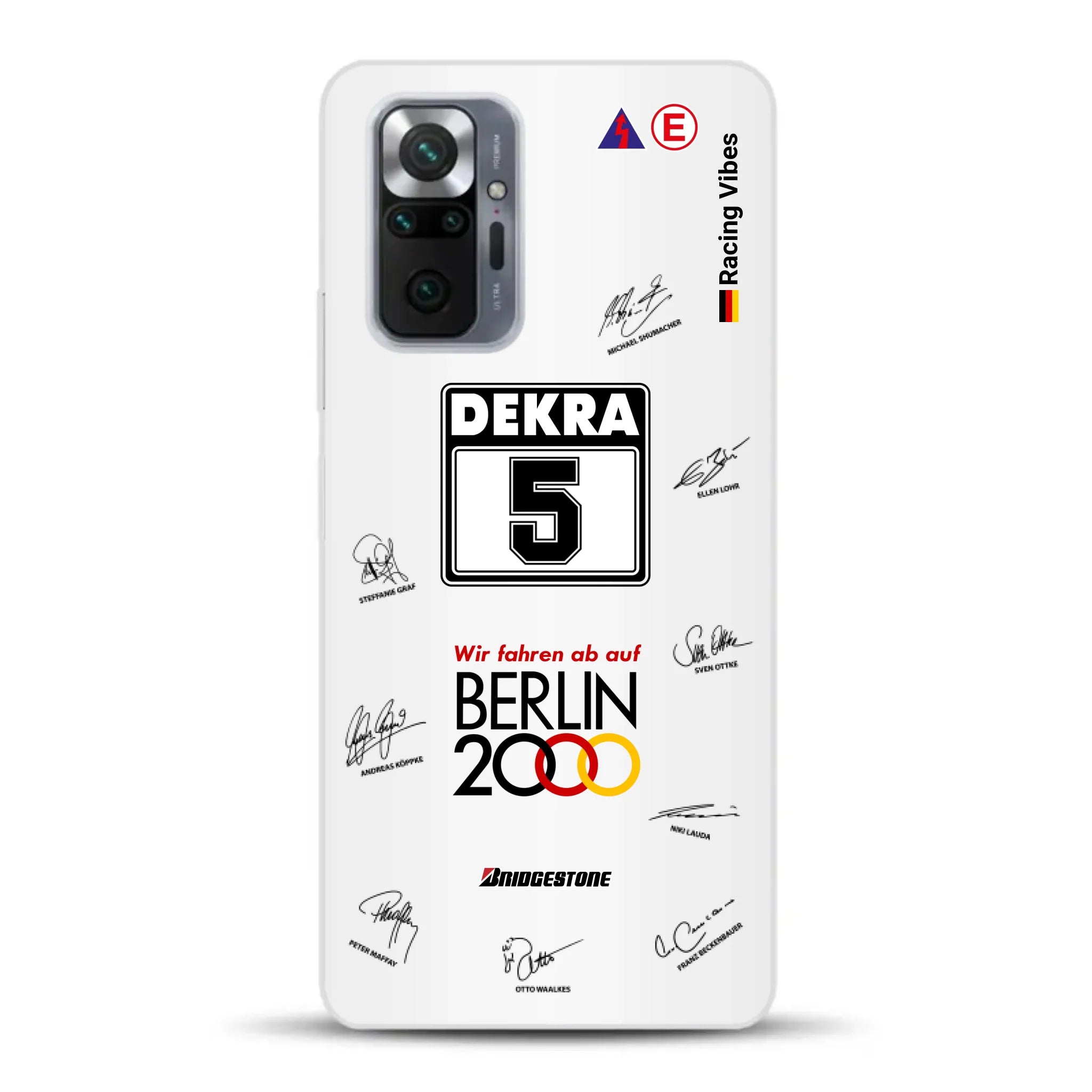 190E DTM 1992 Berlin 2000 Ellen Lohr Livery - Custom phone case for Xiaomi