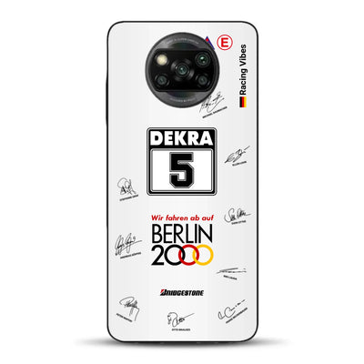 190E DTM 1992 Berlin 2000 Ellen Lohr Livery - Custom phone case for Xiaomi