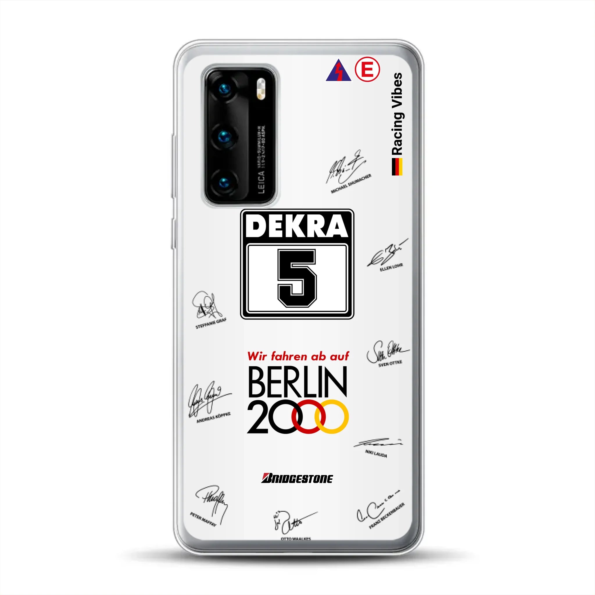 190E DTM 1992 Berlin 2000 Ellen Lohr Livery - Custodia per cellulare personalizzata per Huawei