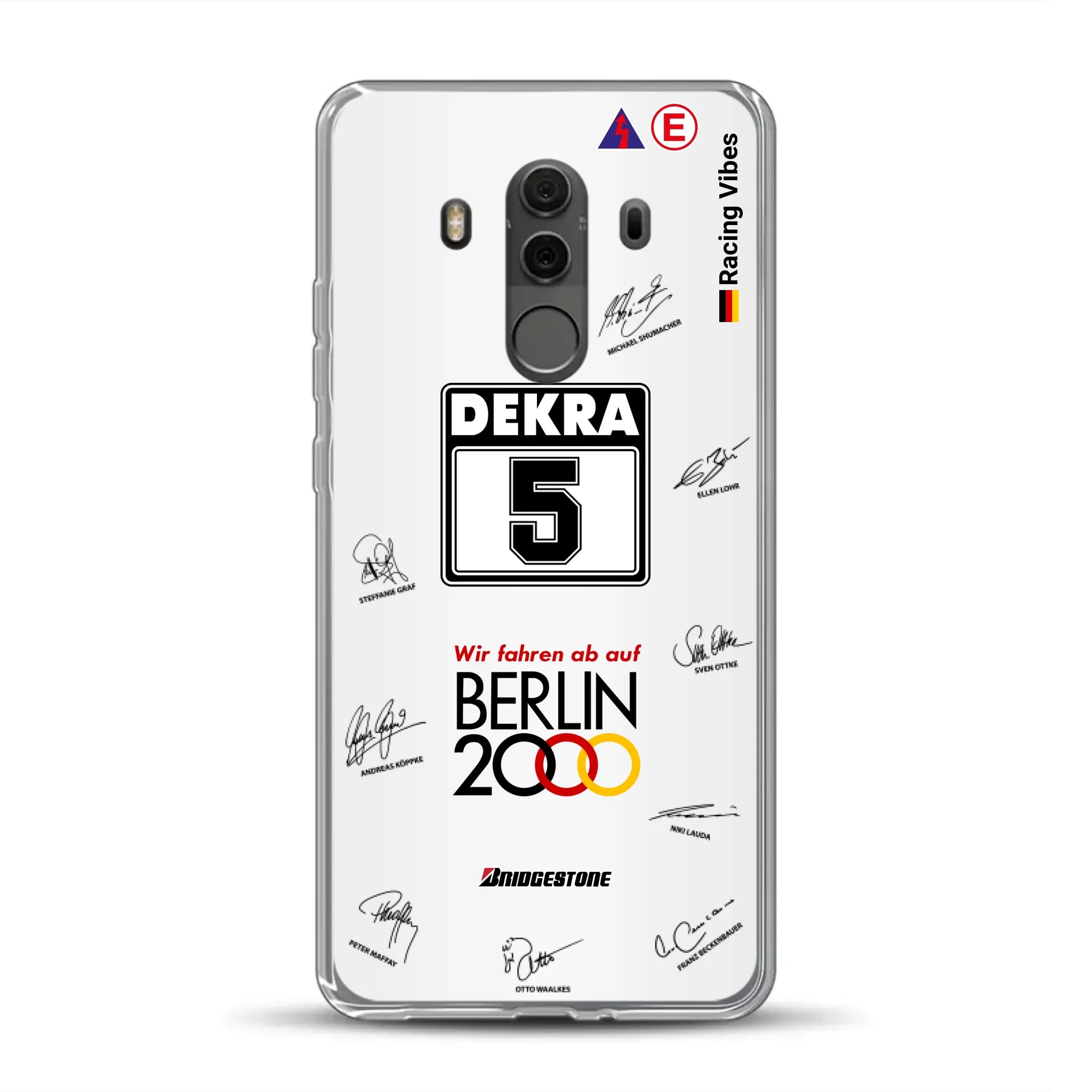 190E DTM 1992 Berlin 2000 Ellen Lohr Livery - Custodia per cellulare personalizzata per Huawei