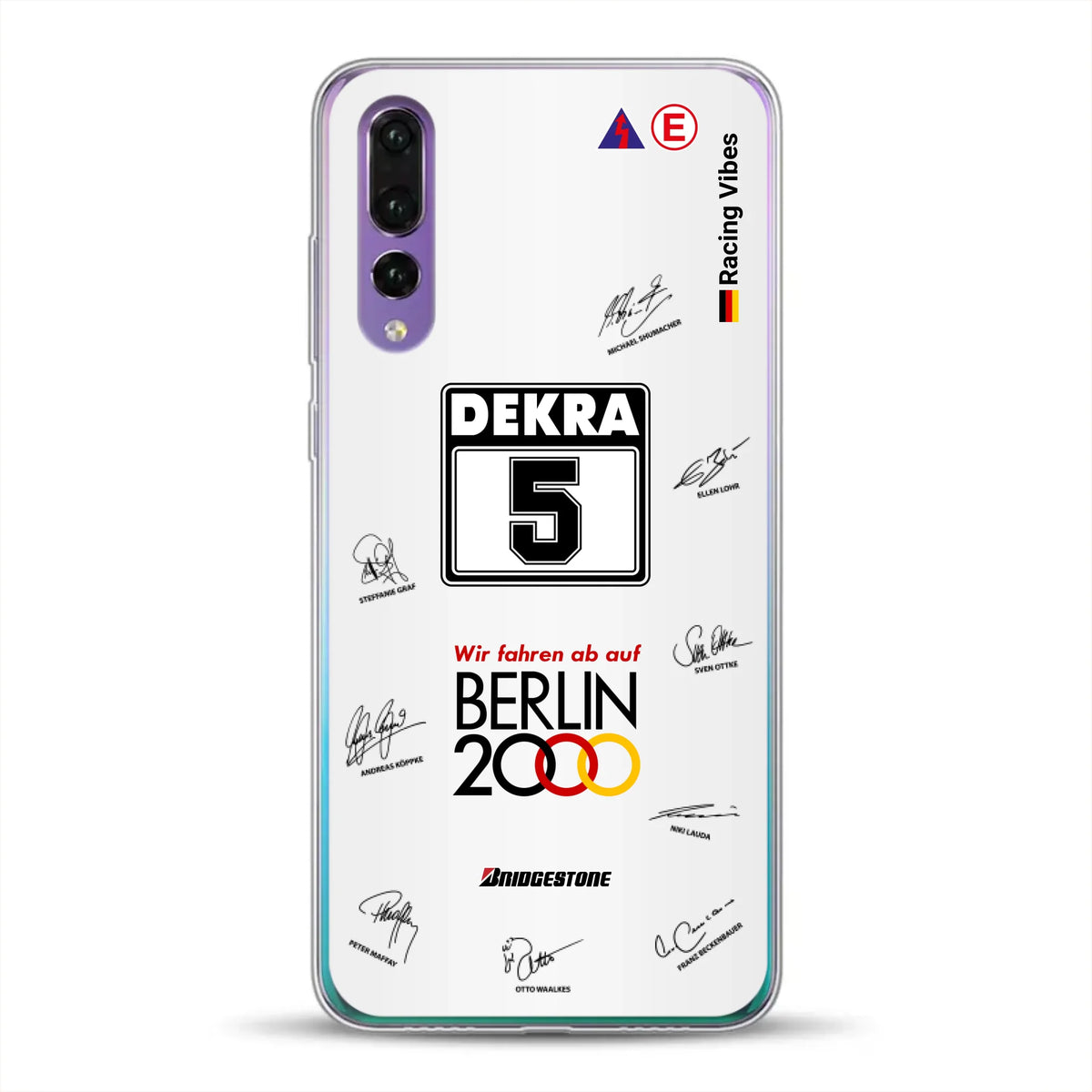 190E DTM 1992 Berlin 2000 Ellen Lohr Livery - Custodia per cellulare personalizzata per Huawei