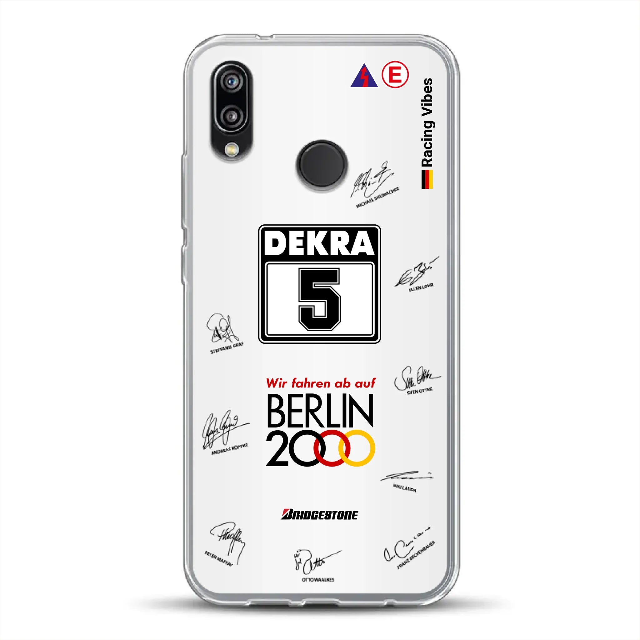 190E DTM 1992 Berlin 2000 Ellen Lohr Livery - Custodia per cellulare personalizzata per Huawei