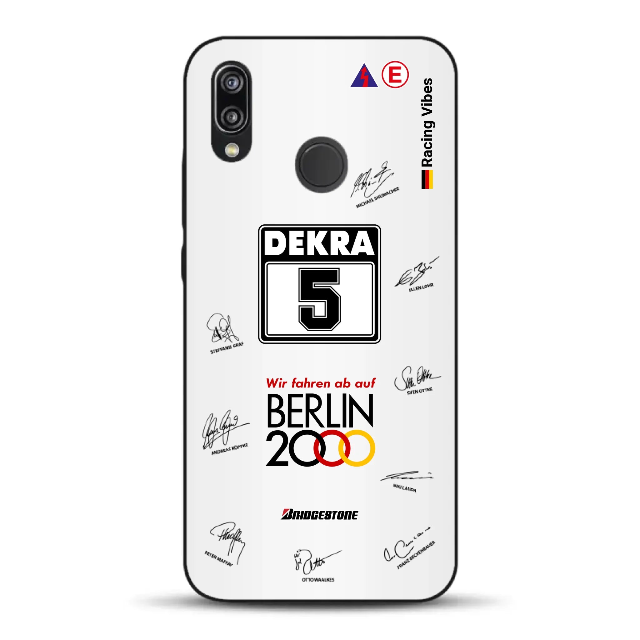 190E DTM 1992 Berlin 2000 Ellen Lohr Livery - Custodia per cellulare personalizzata per Huawei