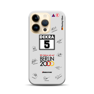 190E DTM 1992 Berlin 2000 Ellen Lohr Livery - Individuelle Premium Hülle für iPhone