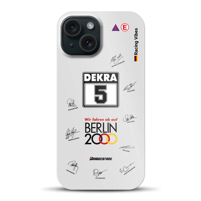 190E DTM 1992 Berlin 2000 Ellen Lohr Livery - Individuelle Hardcase Hülle für iPhone
