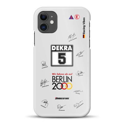 190E DTM 1992 Berlin 2000 Ellen Lohr Livery - Individuelle Hardcase Hülle für iPhone