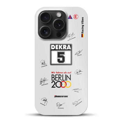 190E DTM 1992 Berlin 2000 Ellen Lohr Livery - Individuelle Hardcase Hülle für iPhone