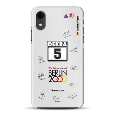 190E DTM 1992 Berlin 2000 Ellen Lohr Livery - Individuelle Hardcase Hülle für iPhone