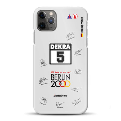190E DTM 1992 Berlin 2000 Ellen Lohr Livery - Individuelle Hardcase Hülle für iPhone
