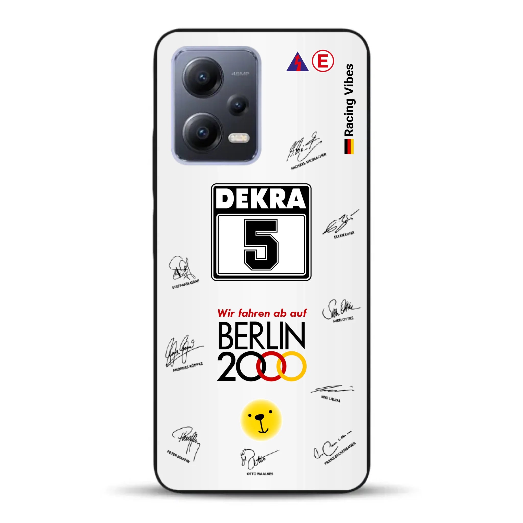 190E DTM 1992 Berlin 2000 Ellen Lohr Livery - Custodia per cellulare personalizzata per Xiaomi
