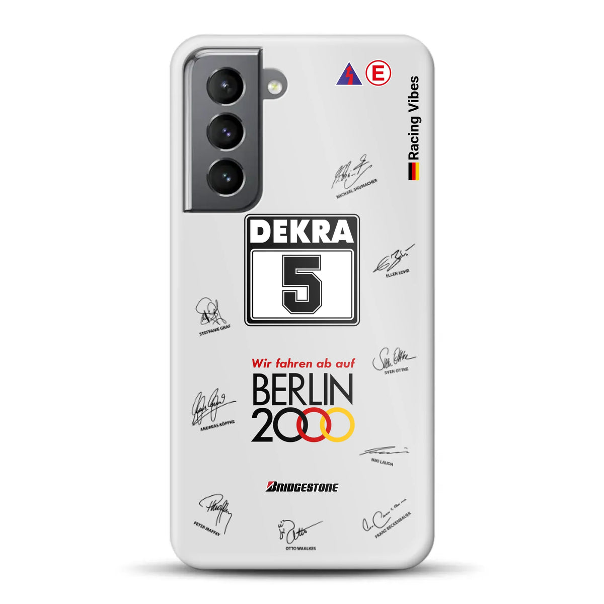 190E DTM 1992 Berlin 2000 Ellen Lohr Livery - Individuelle Hardcase Hülle für Samsung