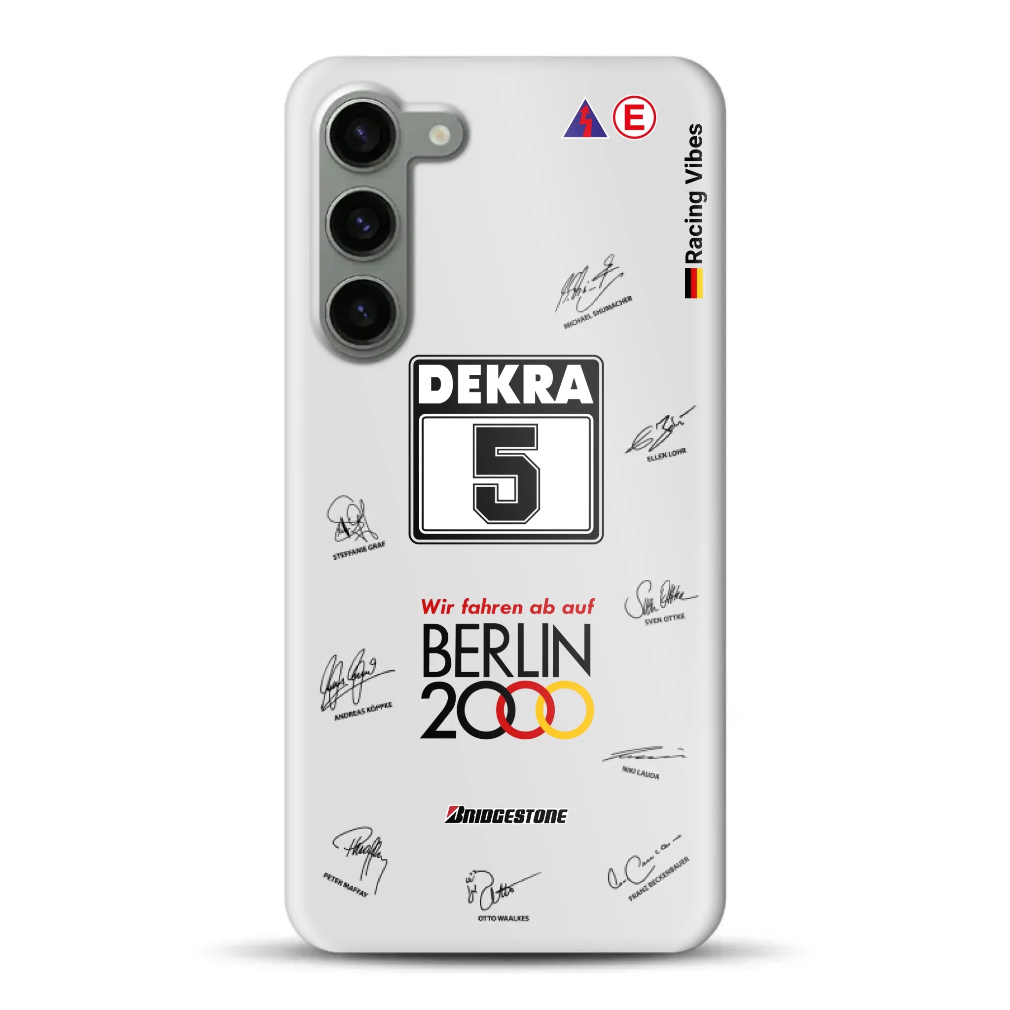 190E DTM 1992 Berlin 2000 Ellen Lohr Livery - Individuelle Hardcase Hülle für Samsung