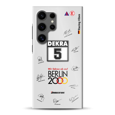 190E DTM 1992 Berlin 2000 Ellen Lohr Livery - Individuelle Hardcase Hülle für Samsung