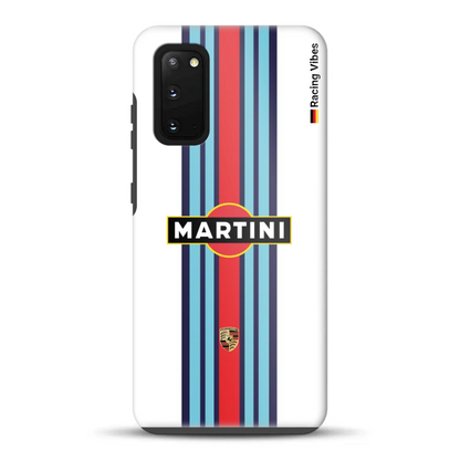 Martini Porsche Livery #1 – Custodia premium personalizzata per Samsung