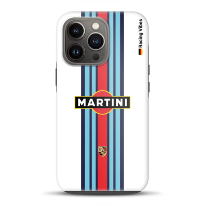 Martini Porsche Livery #1 - Individuelle Premium Hülle für iPhone