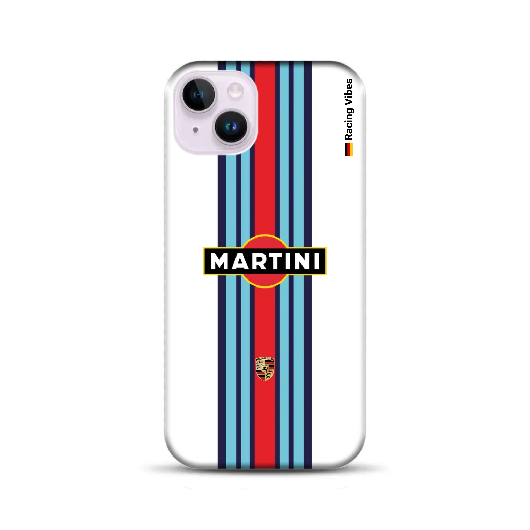 Martini Porsche Livery #1 - Individuelle Premium Hülle für iPhone