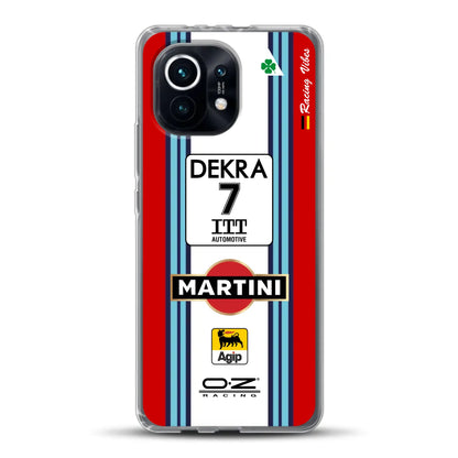 155 V6 TI #7 Nannini Alfa Corse DTM 1995 Livery - Custodia per cellulare personalizzata per Xiaomi
